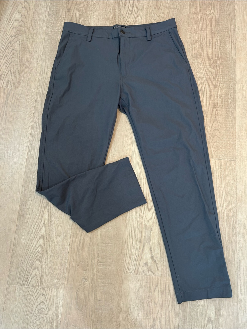 Levi's XX Chino Standard Taper Tech+ Pants Blue Grey Men's 34x30